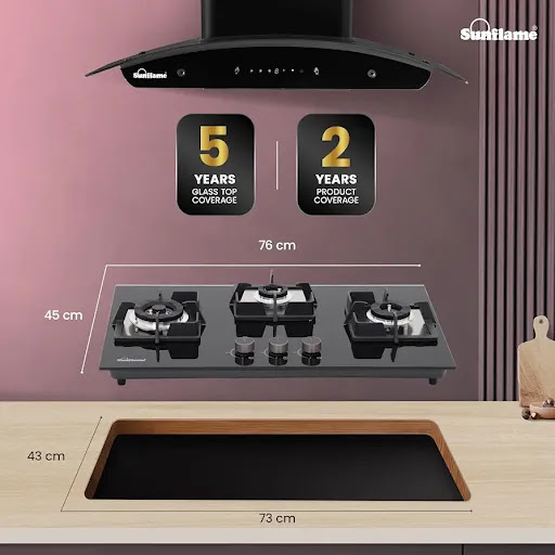 Kitchen appliances in store